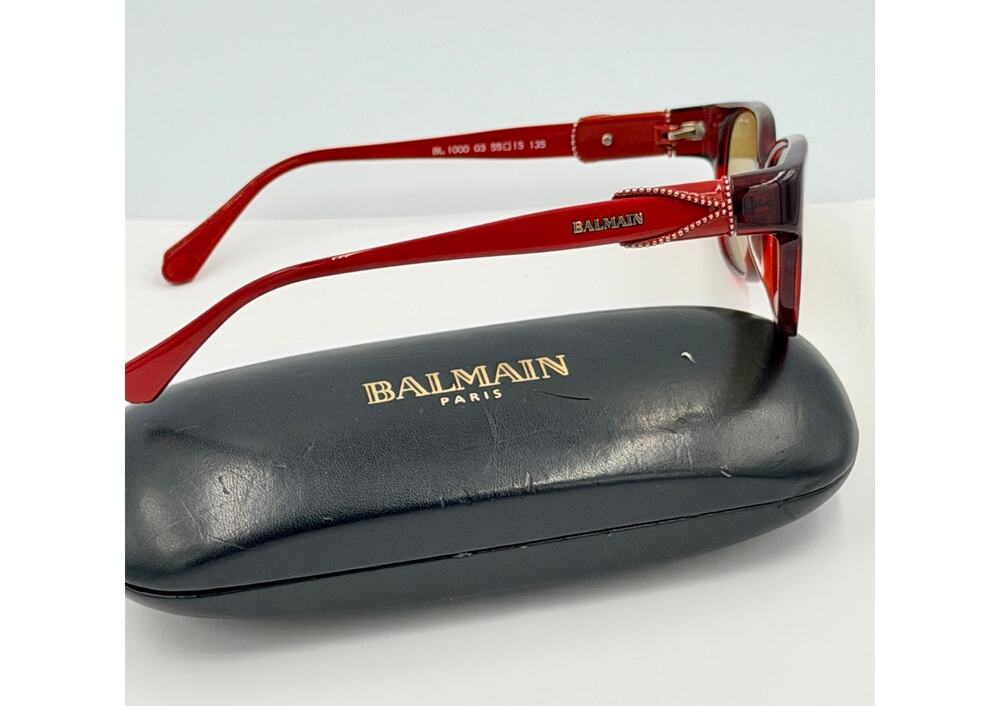 Balmain BL 1000 03 Eyeglasses 55mm Women Frames Only w/Case France Authentic